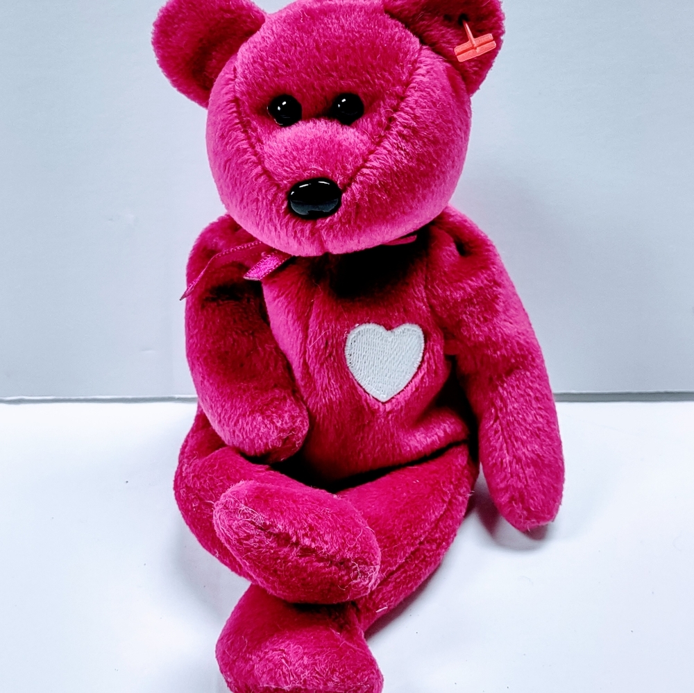 Ty Beanie Baby Valentina 8" Bear Collectible Plush